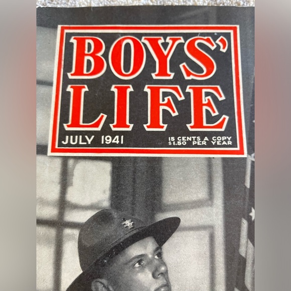 VINTAGE BOY SCOUT- 1941 BOYS' LIFE - JULY - Picture 2 of 5
